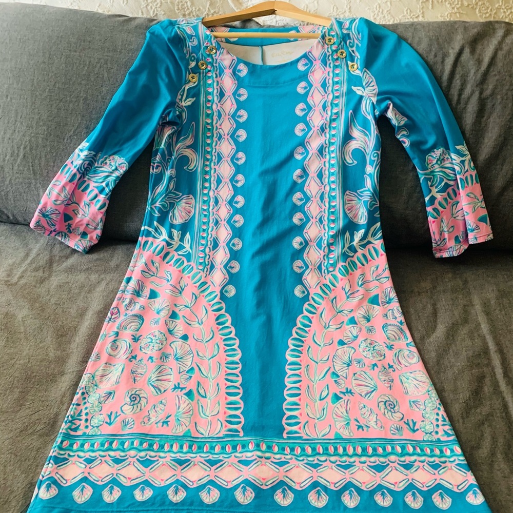 Lilly Pulitzer 3/4 Sleeve Dress